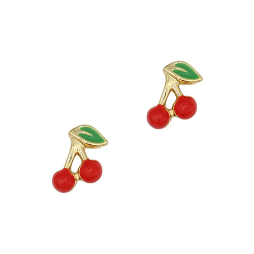 Daily Charme - Wild Cherry Nail Charm / Gold