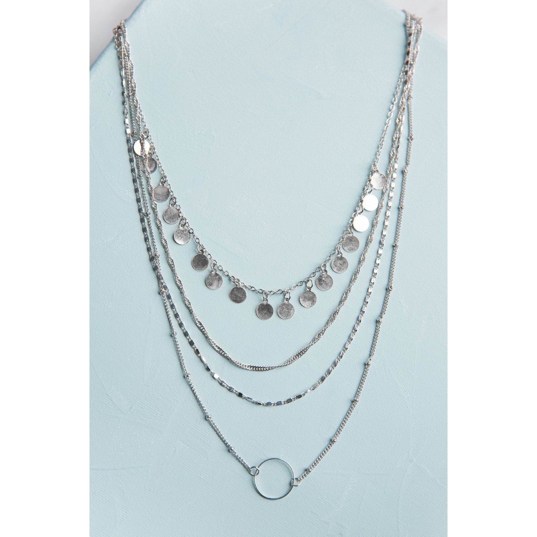 Daytripper Layered Necklace - Necklaces at Beyond Polish