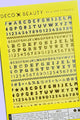 Deco Beauty - Nail Art Stickers - ABCs - Nail Art at Beyond Polish