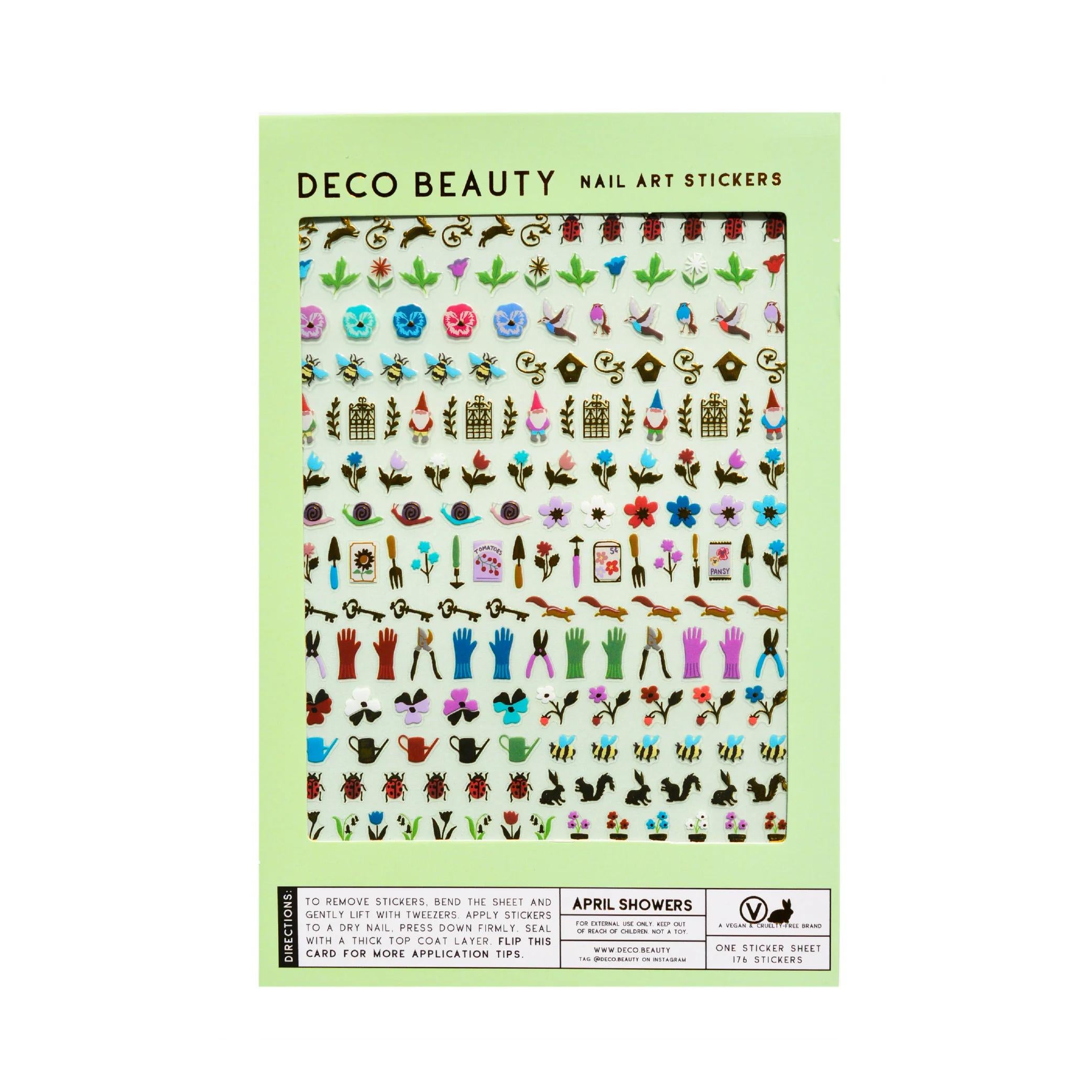 Deco Beauty - Nail Art Stickers - April Shower - Nail Art at Beyond Polish