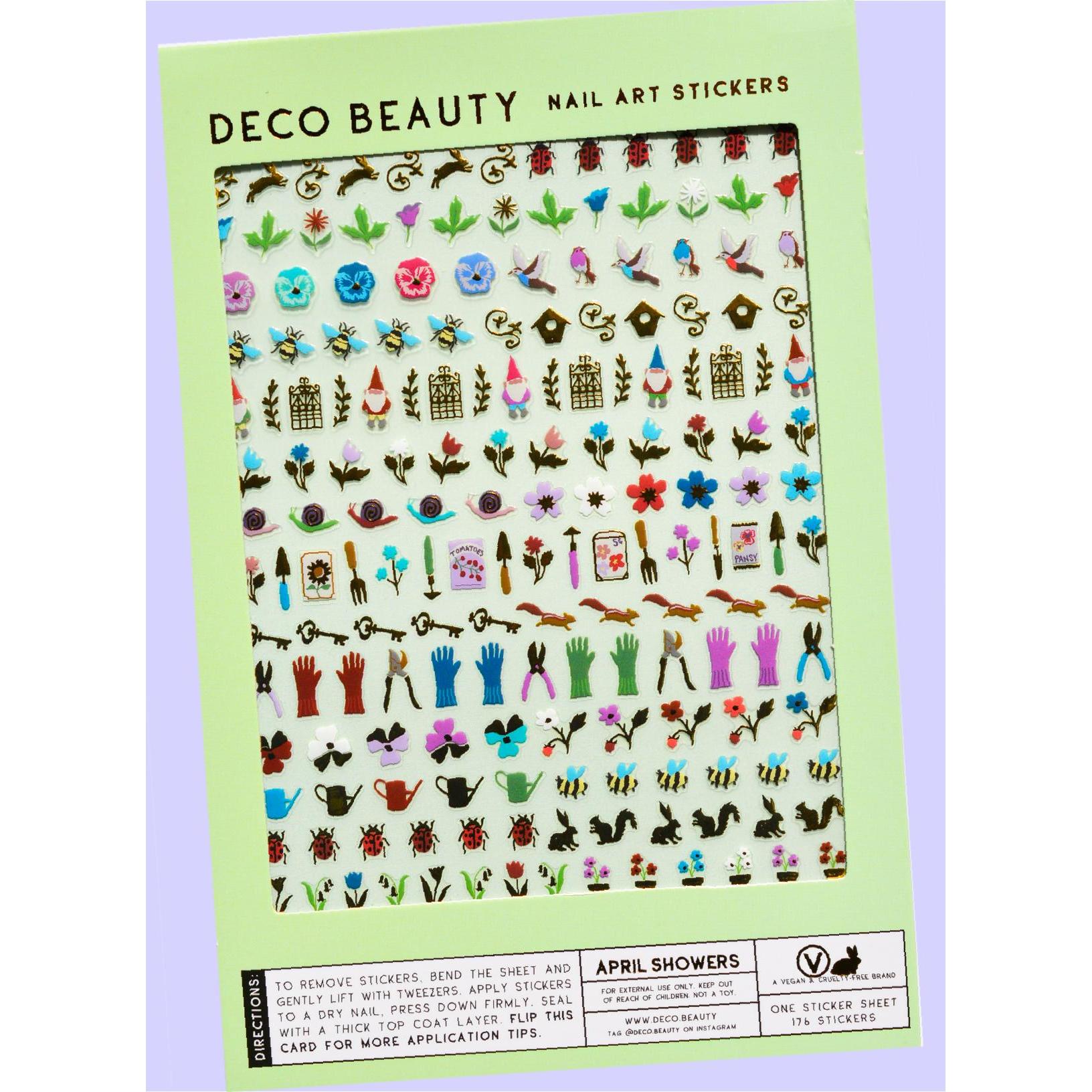 Deco Beauty - Nail Art Stickers - April Shower - Nail Art at Beyond Polish
