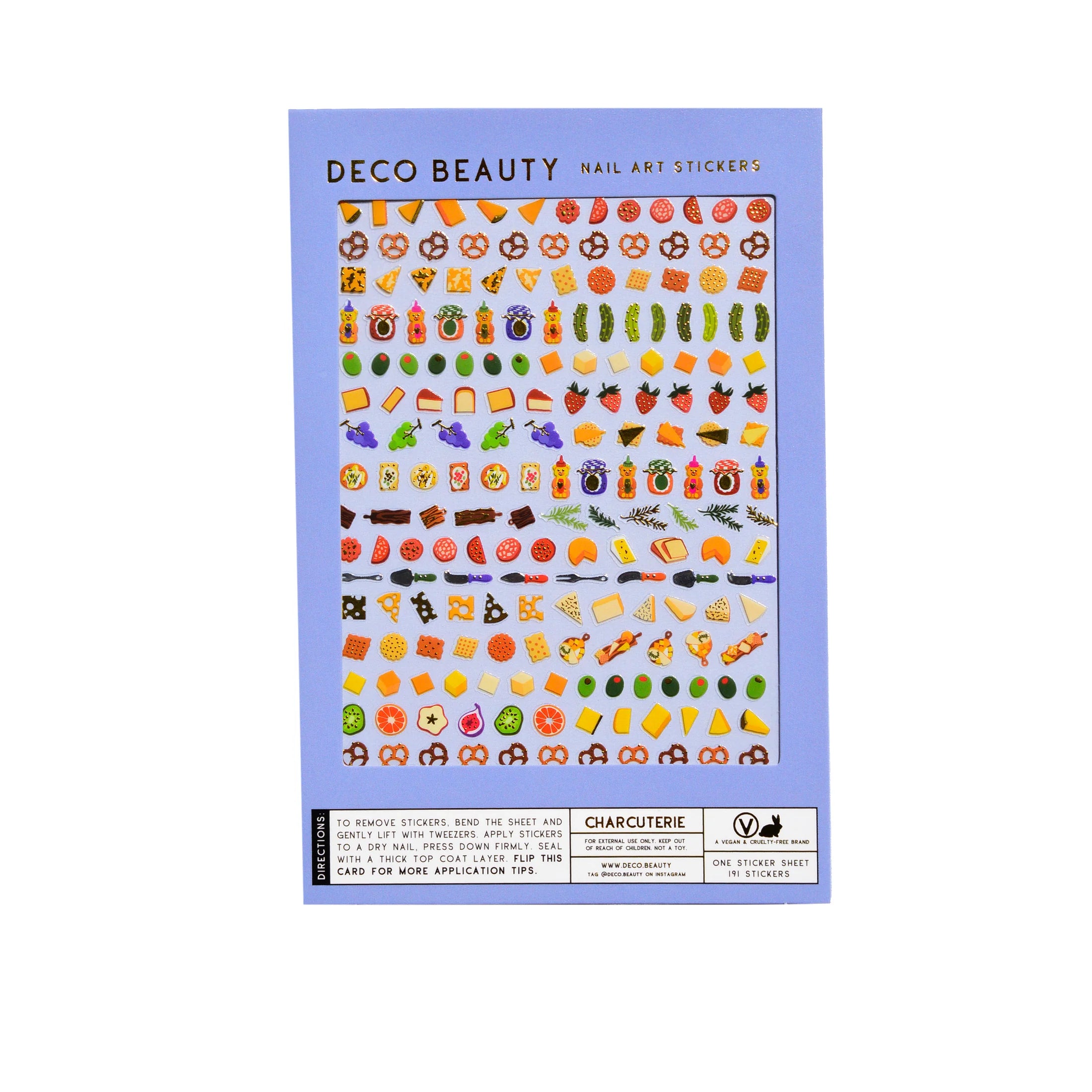 Deco Beauty - Nail Art Stickers - Charcuterie - Nail Art at Beyond Polish