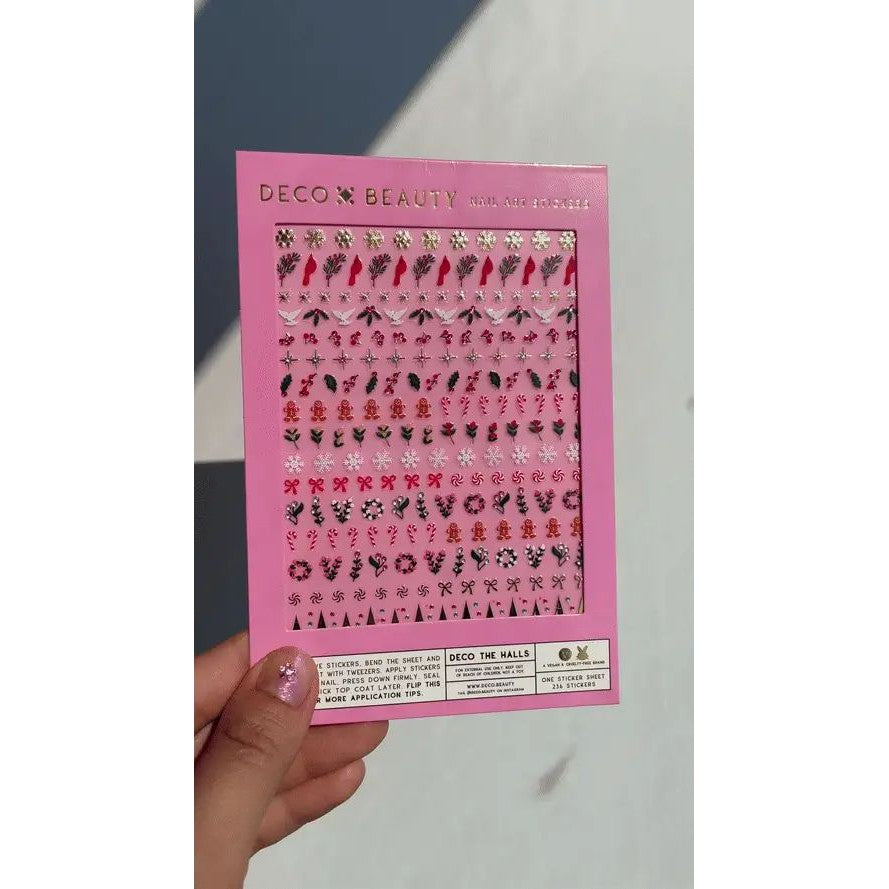 Deco Beauty - Nail Art Stickers - Deco The Halls - Nail Art at Beyond Polish