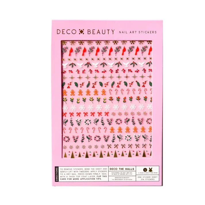 Deco Beauty - Nail Art Stickers - Deco The Halls - Nail Art at Beyond Polish