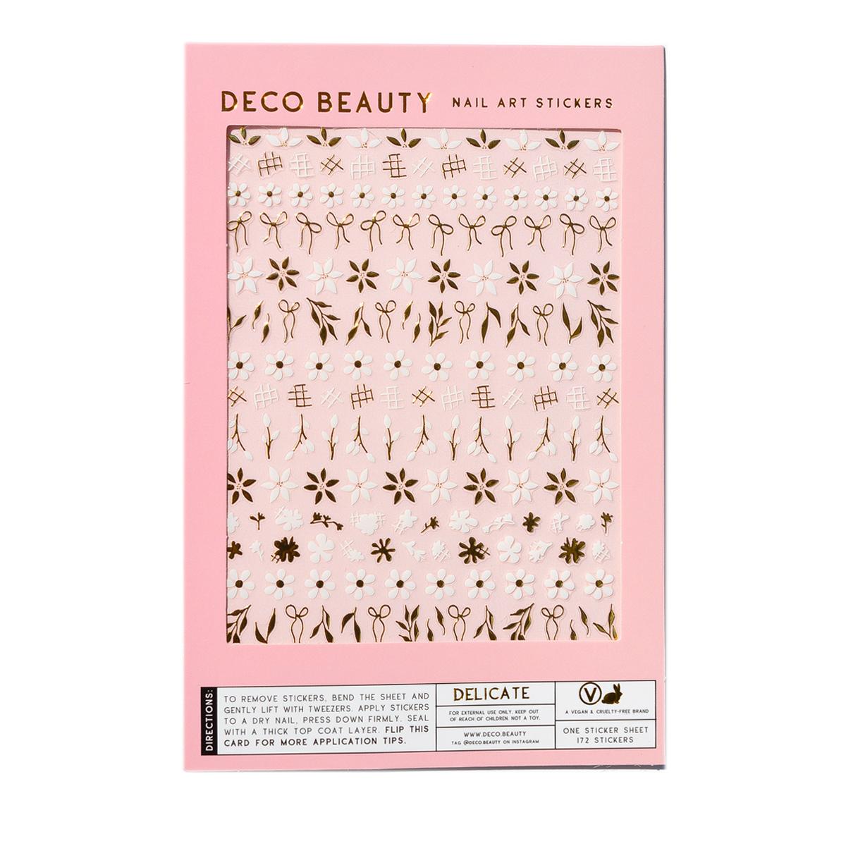 Deco Beauty - Nail Art Stickers - Delicate - Nail Art at Beyond Polish