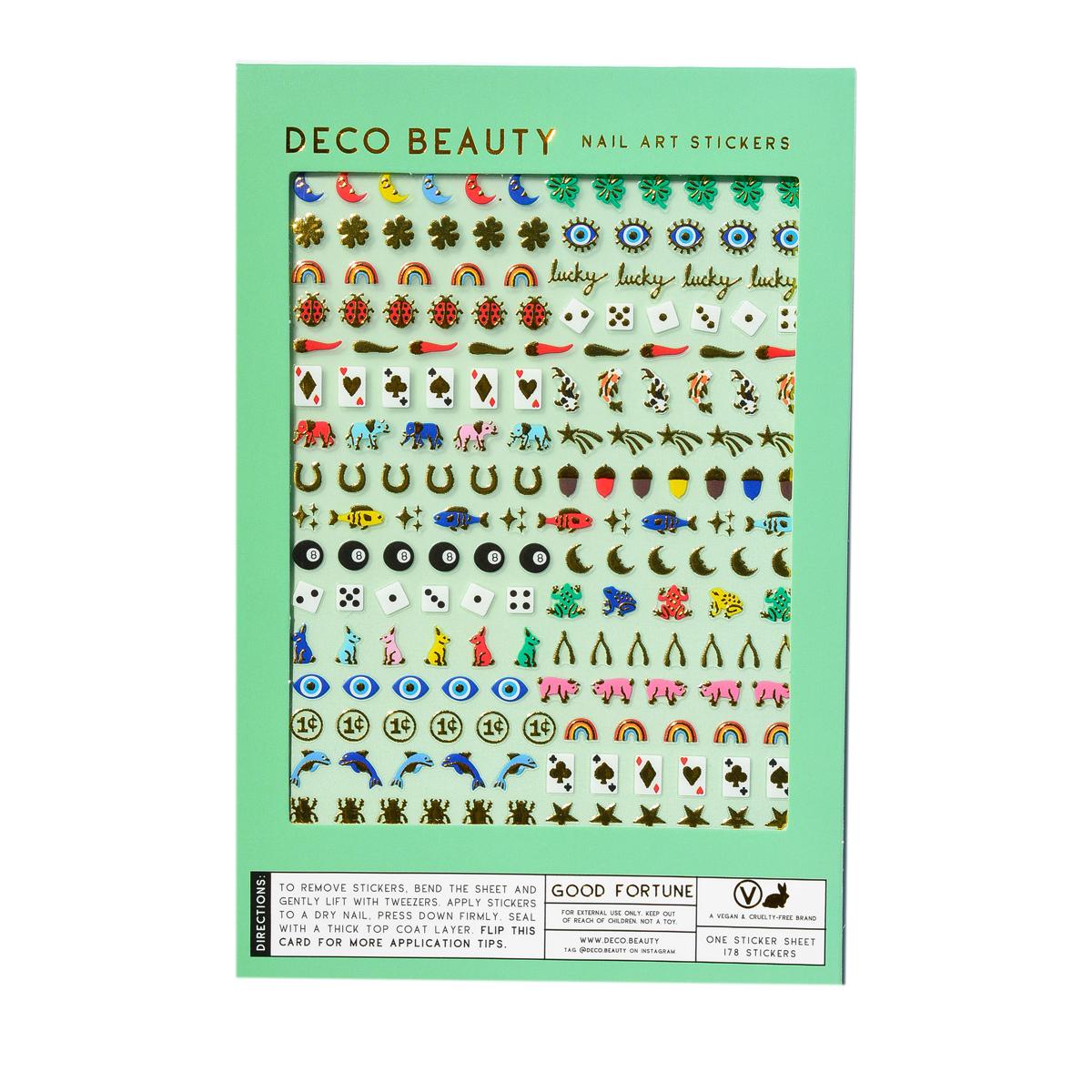 Deco Beauty - Nail Art Stickers - Good Fortune - Nail Art at Beyond Polish