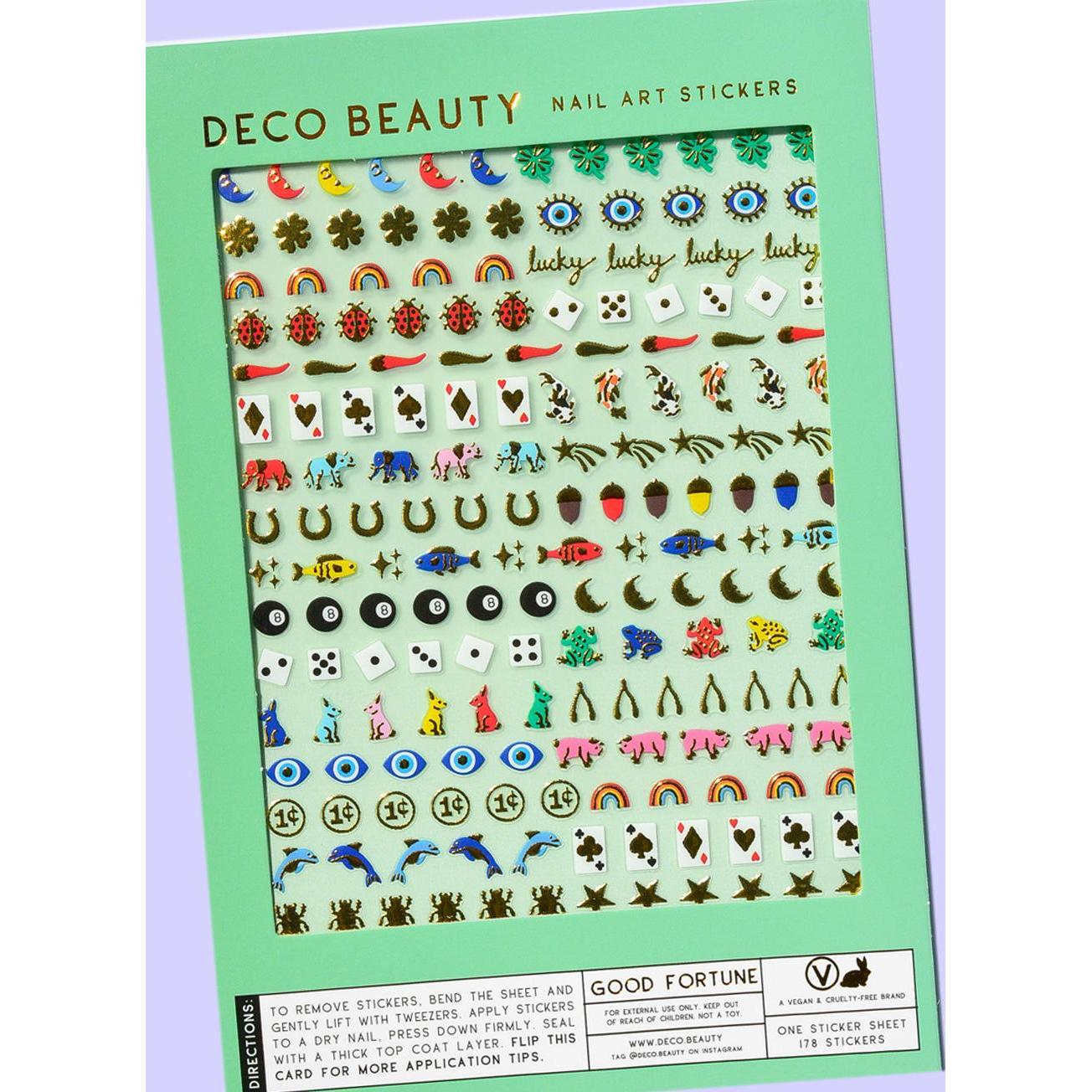Deco Beauty - Nail Art Stickers - Good Fortune - Nail Art at Beyond Polish