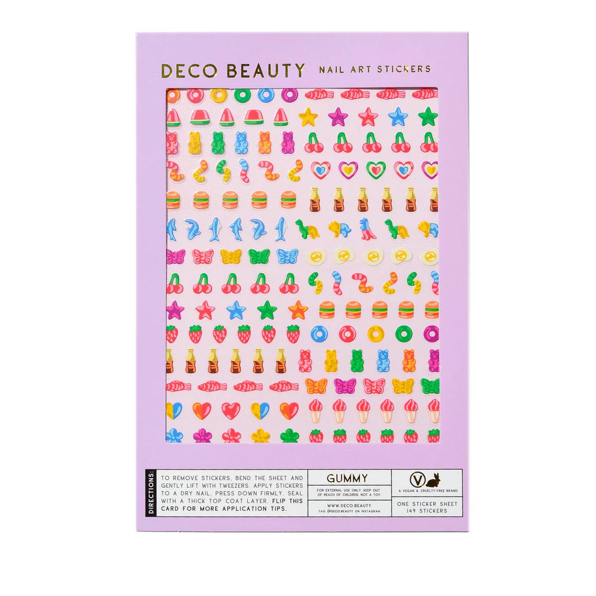 Deco Beauty - Nail Art Stickers - Gummy - Nail Art at Beyond Polish