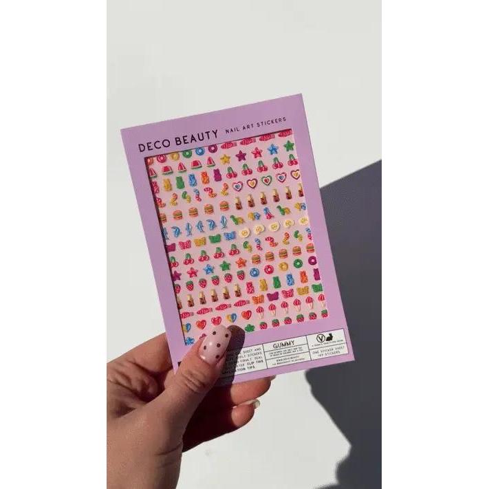 Deco Beauty - Nail Art Stickers - Gummy - Nail Art at Beyond Polish