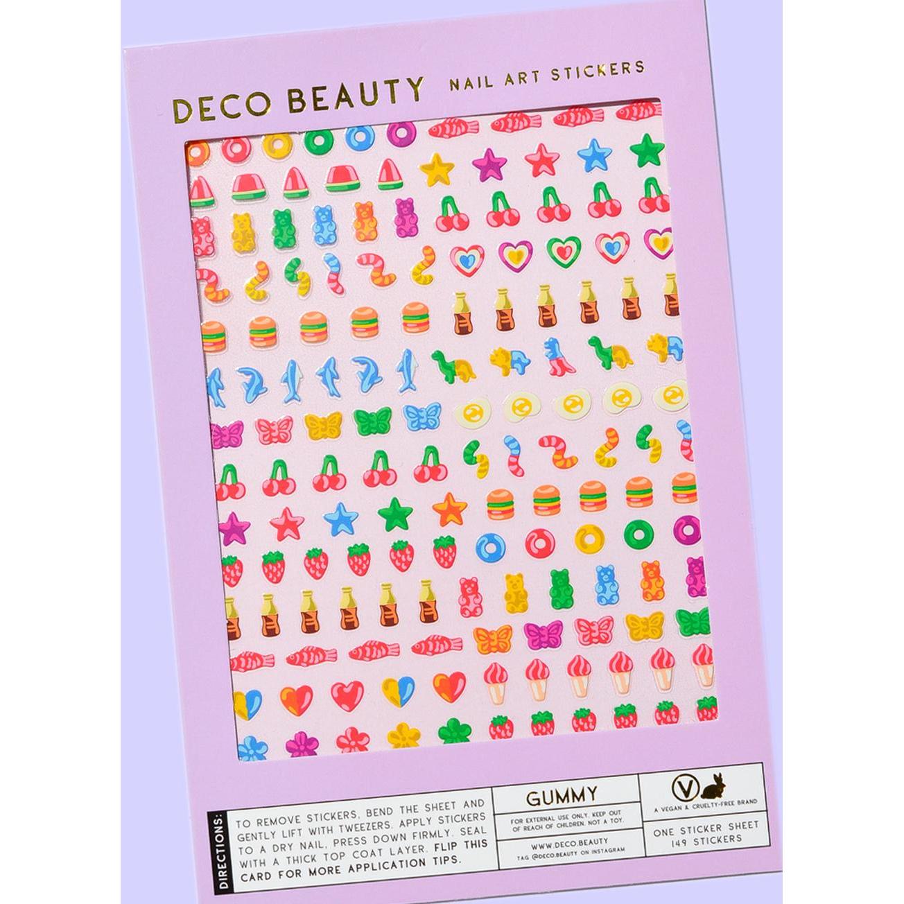 Deco Beauty - Nail Art Stickers - Gummy - Nail Art at Beyond Polish