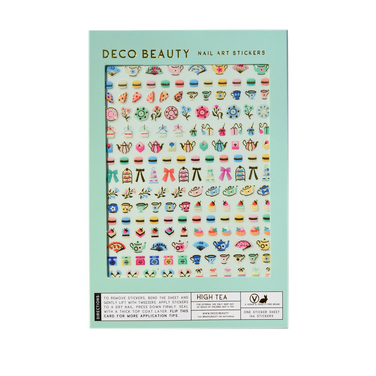 Deco Beauty - Nail Art Stickers - High Tea - Nail Art at Beyond Polish