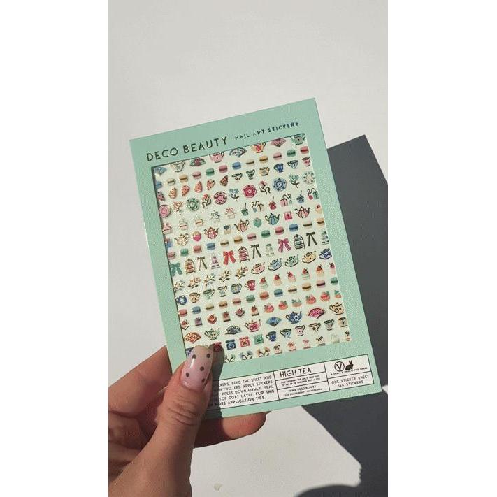Deco Beauty - Nail Art Stickers - High Tea - Nail Art at Beyond Polish