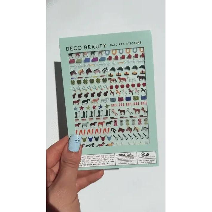 Deco Beauty - Nail Art Stickers - Horse Girl - Nail Art at Beyond Polish