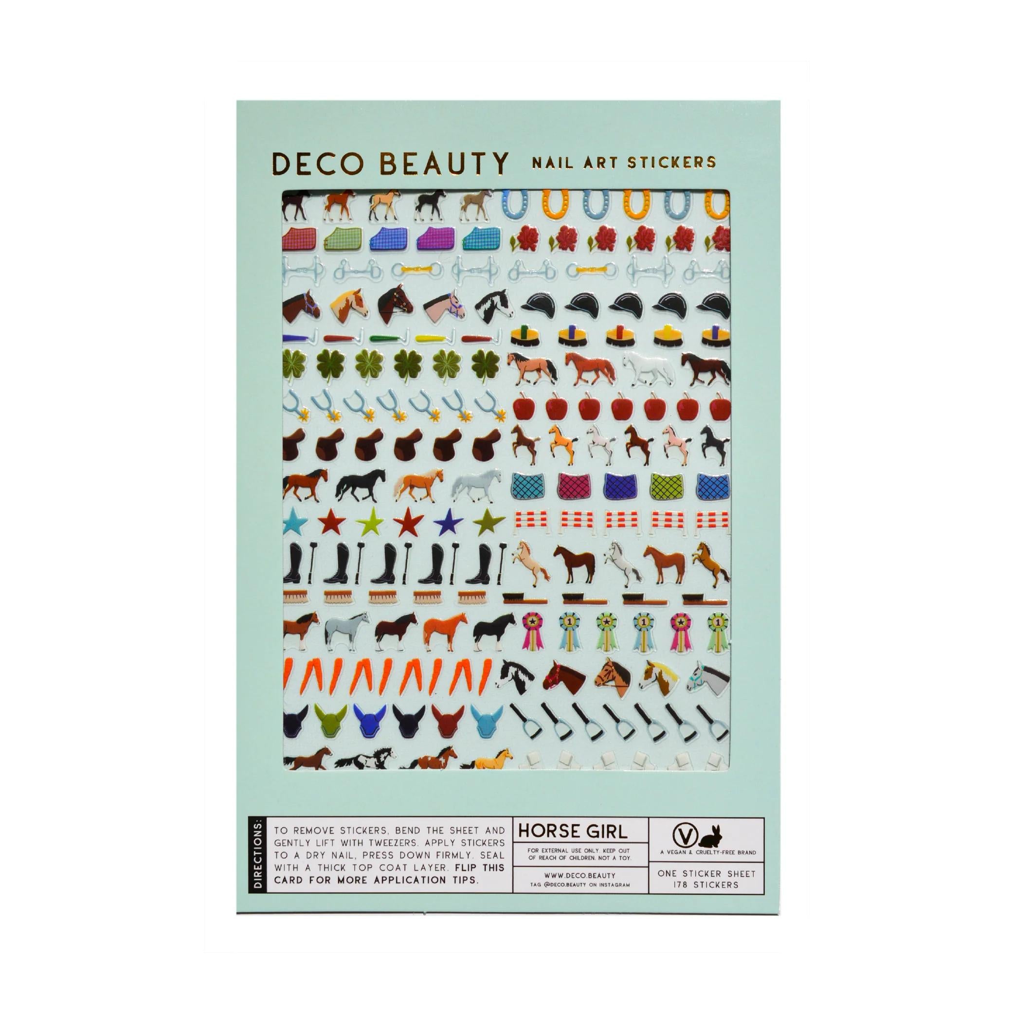 Deco Beauty - Nail Art Stickers - Horse Girl - Nail Art at Beyond Polish