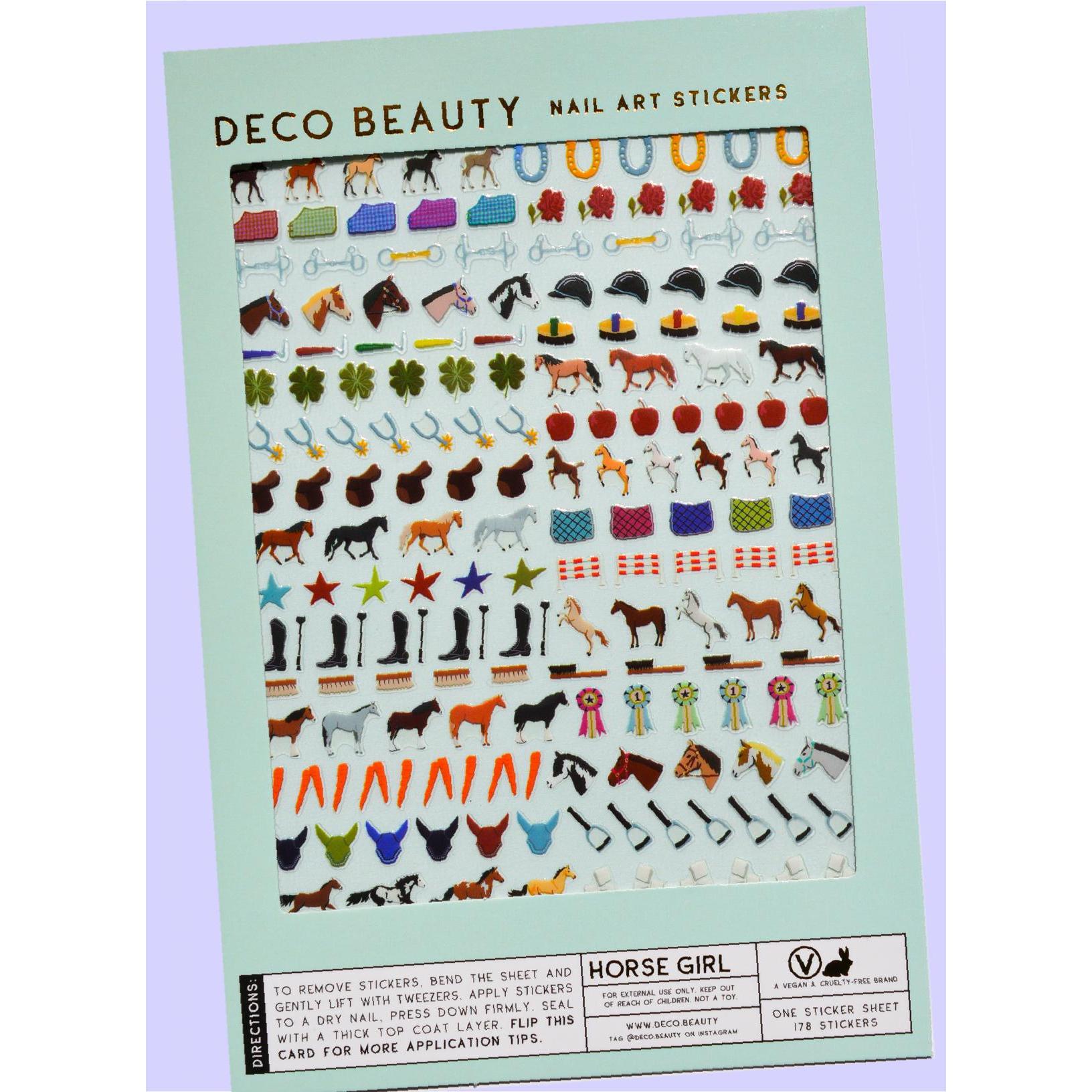 Deco Beauty - Nail Art Stickers - Horse Girl - Nail Art at Beyond Polish