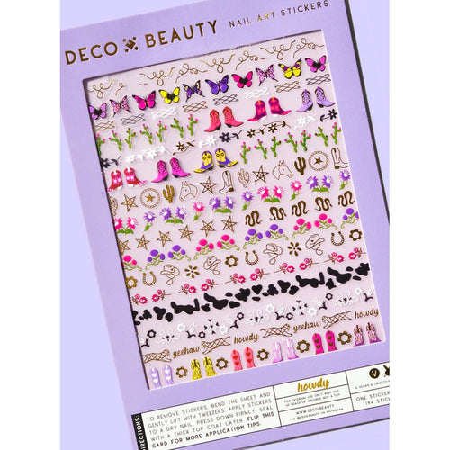 Deco Beauty - Nail Art Stickers - Howdy