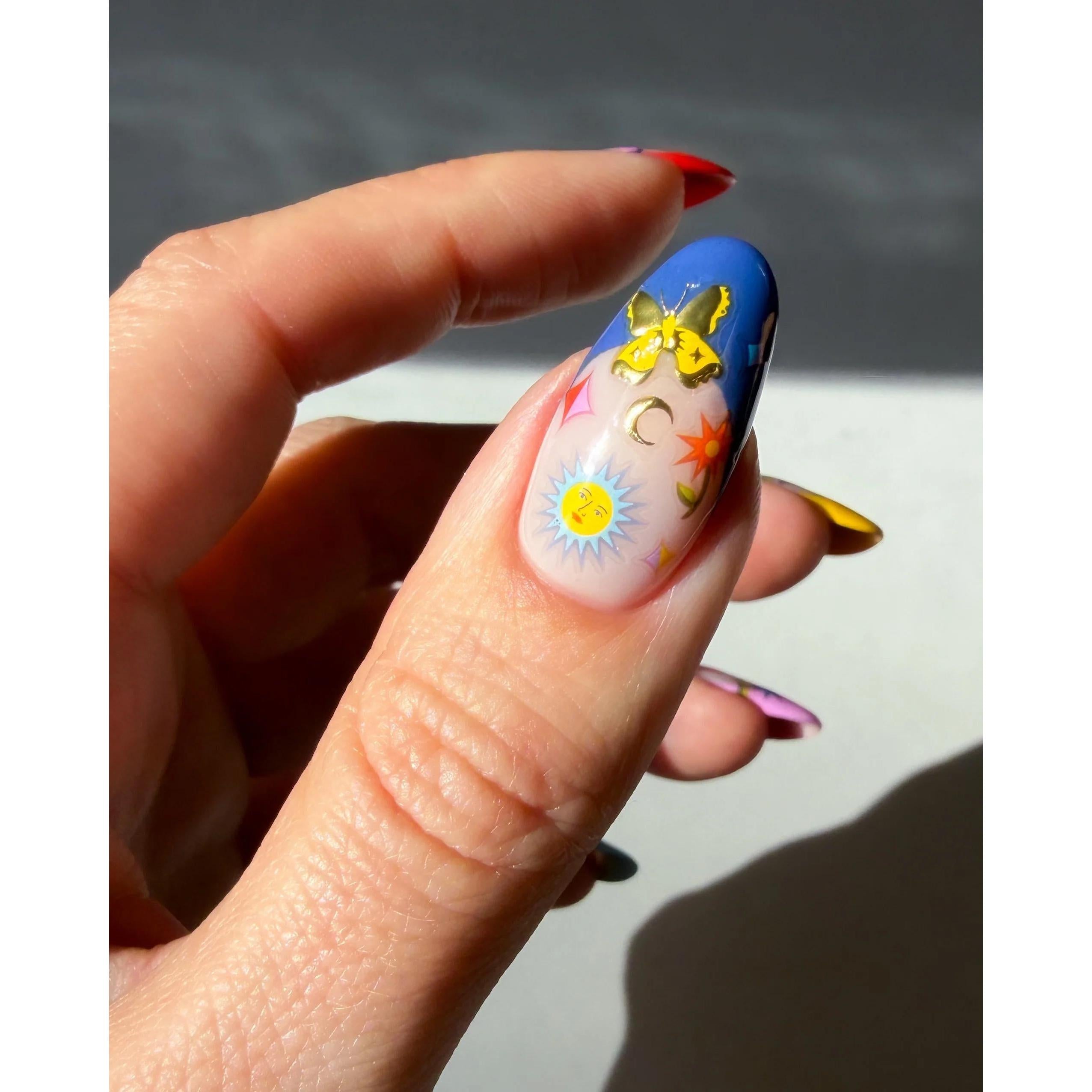 Deco Beauty - Nail Art Stickers - Jardín Estelar - Nail Art at Beyond Polish