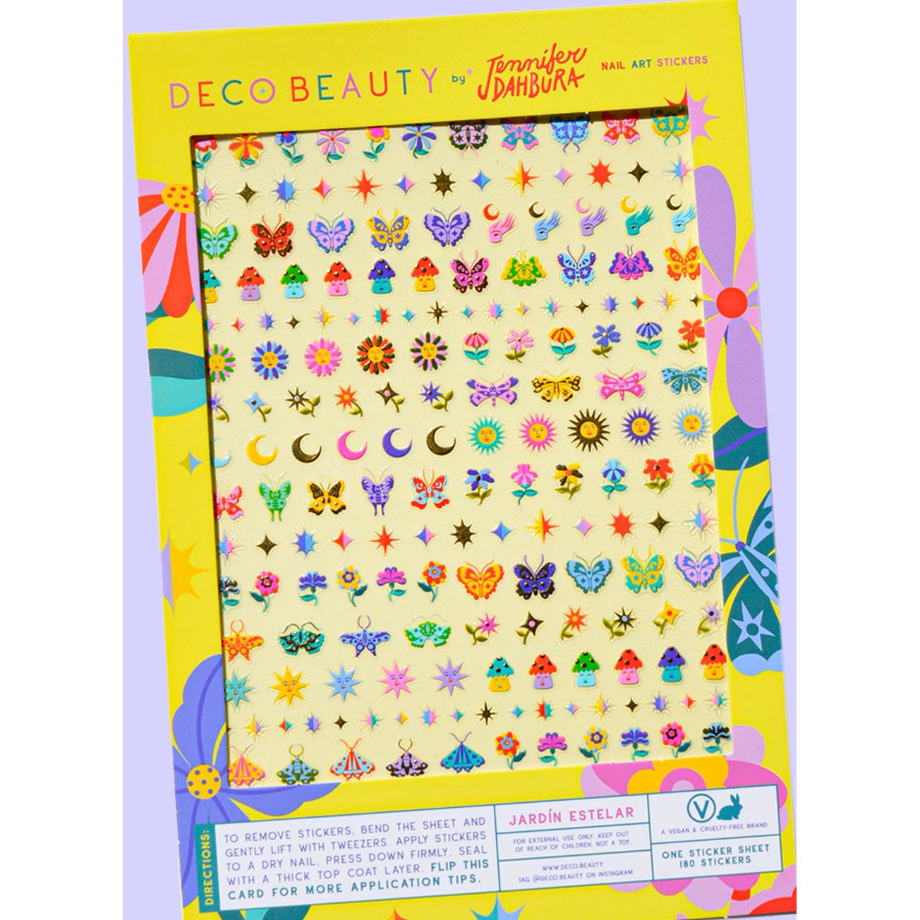 Deco Beauty - Nail Art Stickers - Jardín Estelar - Nail Art at Beyond Polish