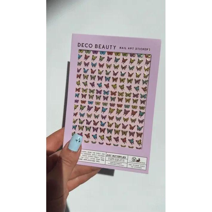 Deco Beauty - Nail Art Stickers - Just Butterflies - Nail Art at Beyond Polish