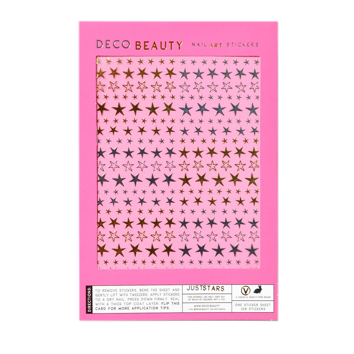 Deco Beauty - Nail Art Stickers - Just Stars - Nail Art at Beyond Polish
