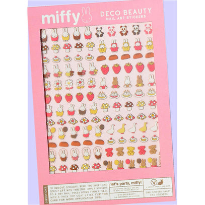 Deco Beauty - Nail Art Stickers - Let's Party, Miffy! - Nail Art at Beyond Polish