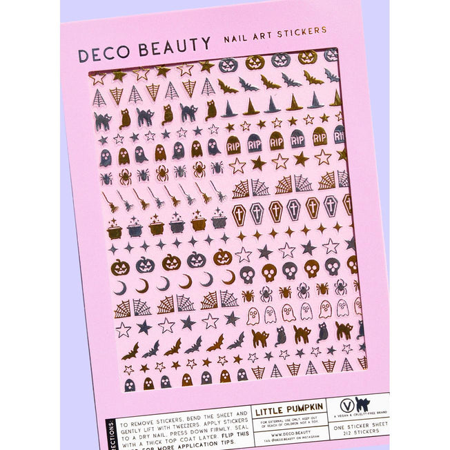 Deco Beauty - Nail Art Stickers - Little Pumpkin - Nail Art at Beyond Polish