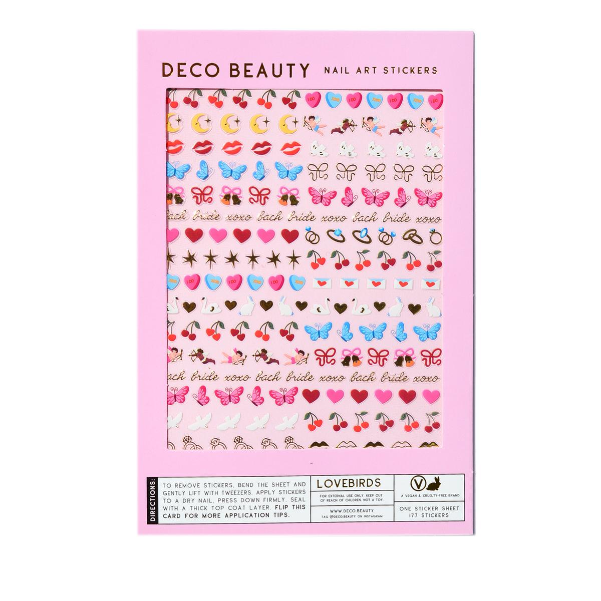 Deco Beauty - Nail Art Stickers - Lovebirds - Nail Art at Beyond Polish