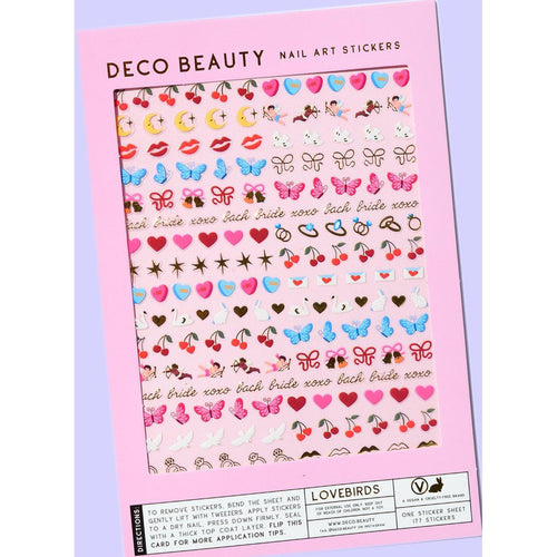 Deco Beauty - Nail Art Stickers - Lovebirds