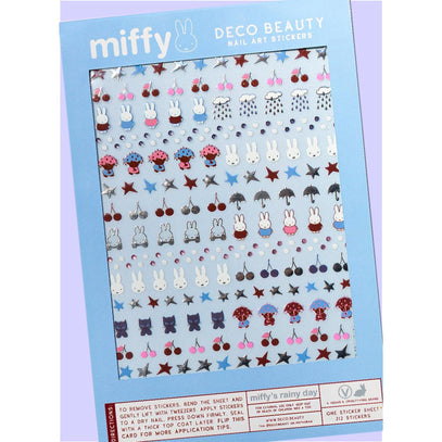 Deco Beauty - Nail Art Stickers - Miffy's Rainy Day - Nail Art at Beyond Polish