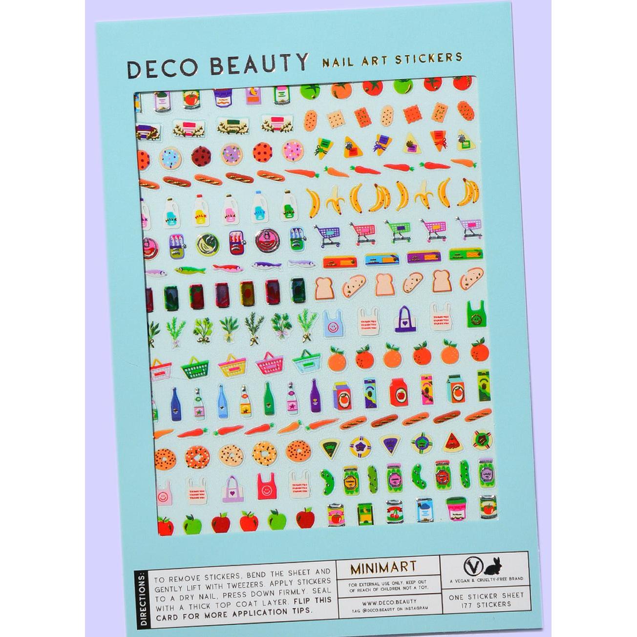 Deco Beauty - Nail Art Stickers - Minimart - Nail Art at Beyond Polish