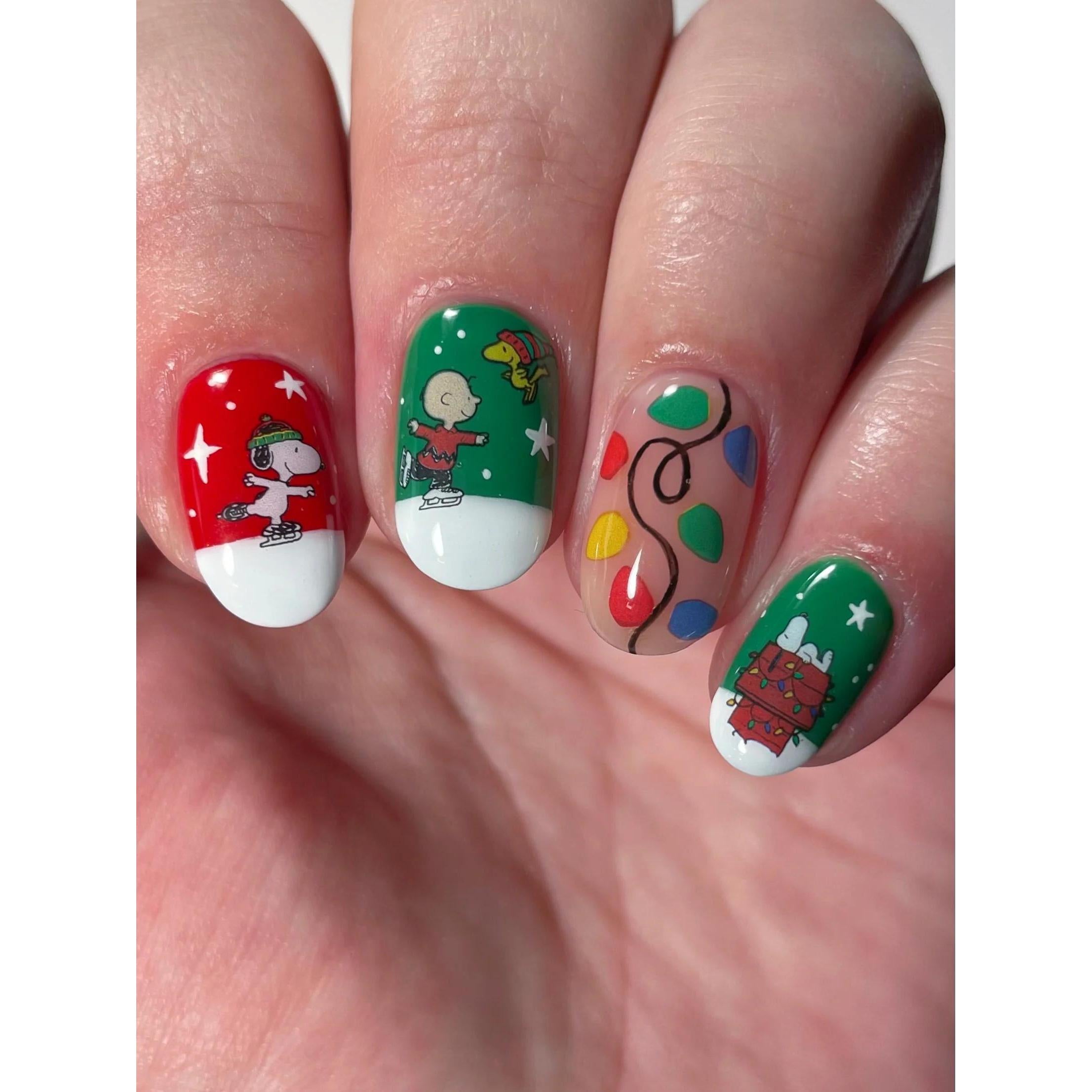 Deco Beauty - Nail Art Stickers - Peanuts Holiday Cheer - Nail Art at Beyond Polish