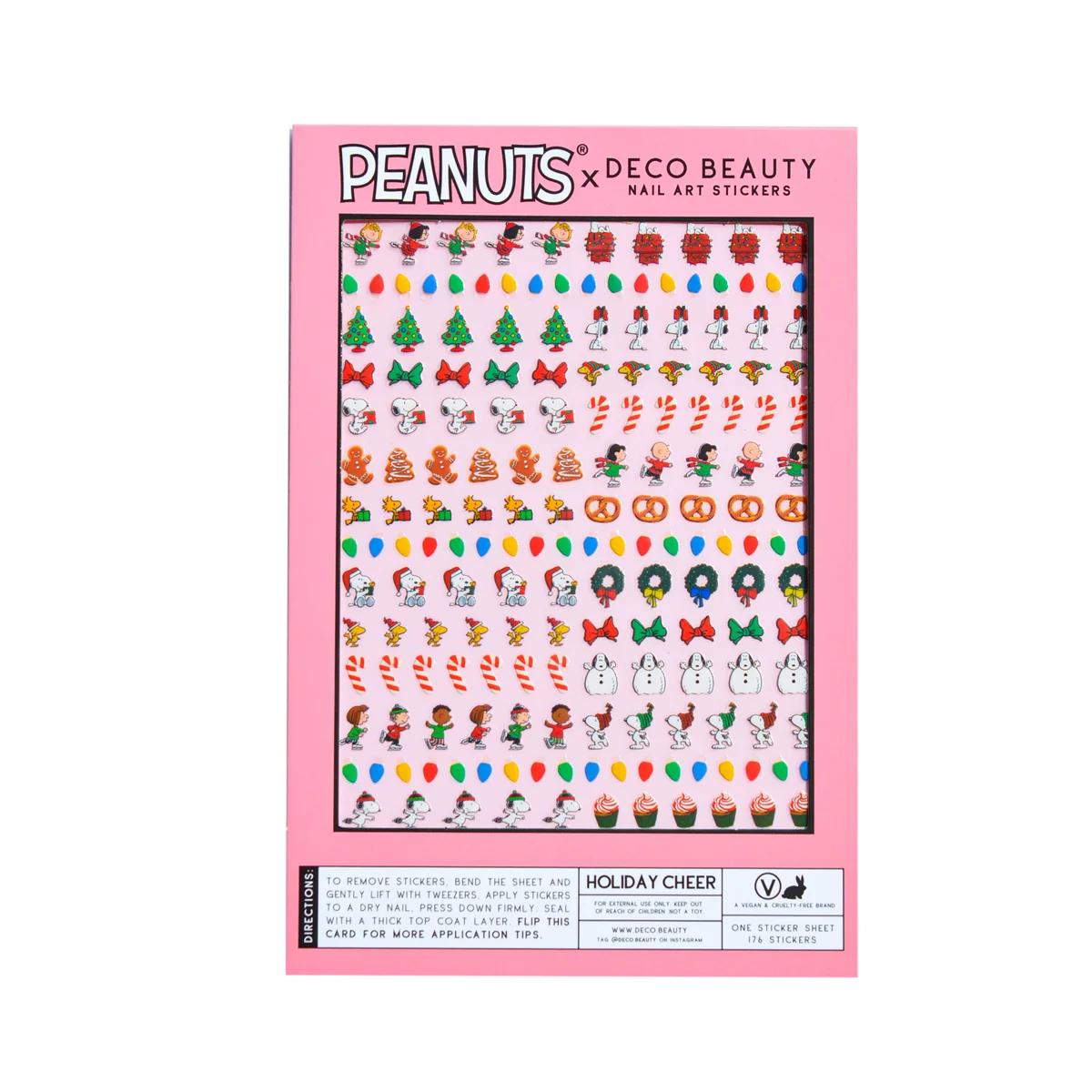 Deco Beauty - Nail Art Stickers - Peanuts Holiday Cheer - Nail Art at Beyond Polish