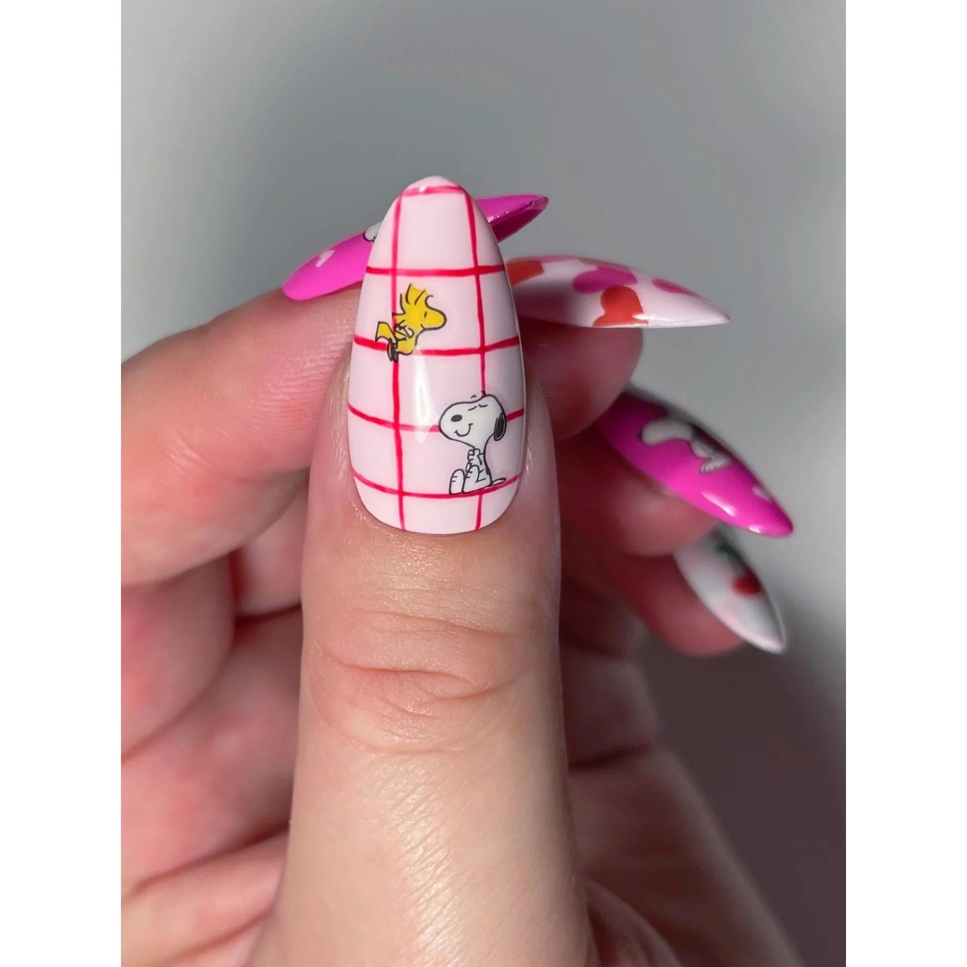 Deco Beauty - Nail Art Stickers - Peanuts Pucker Up - Nail Art at Beyond Polish