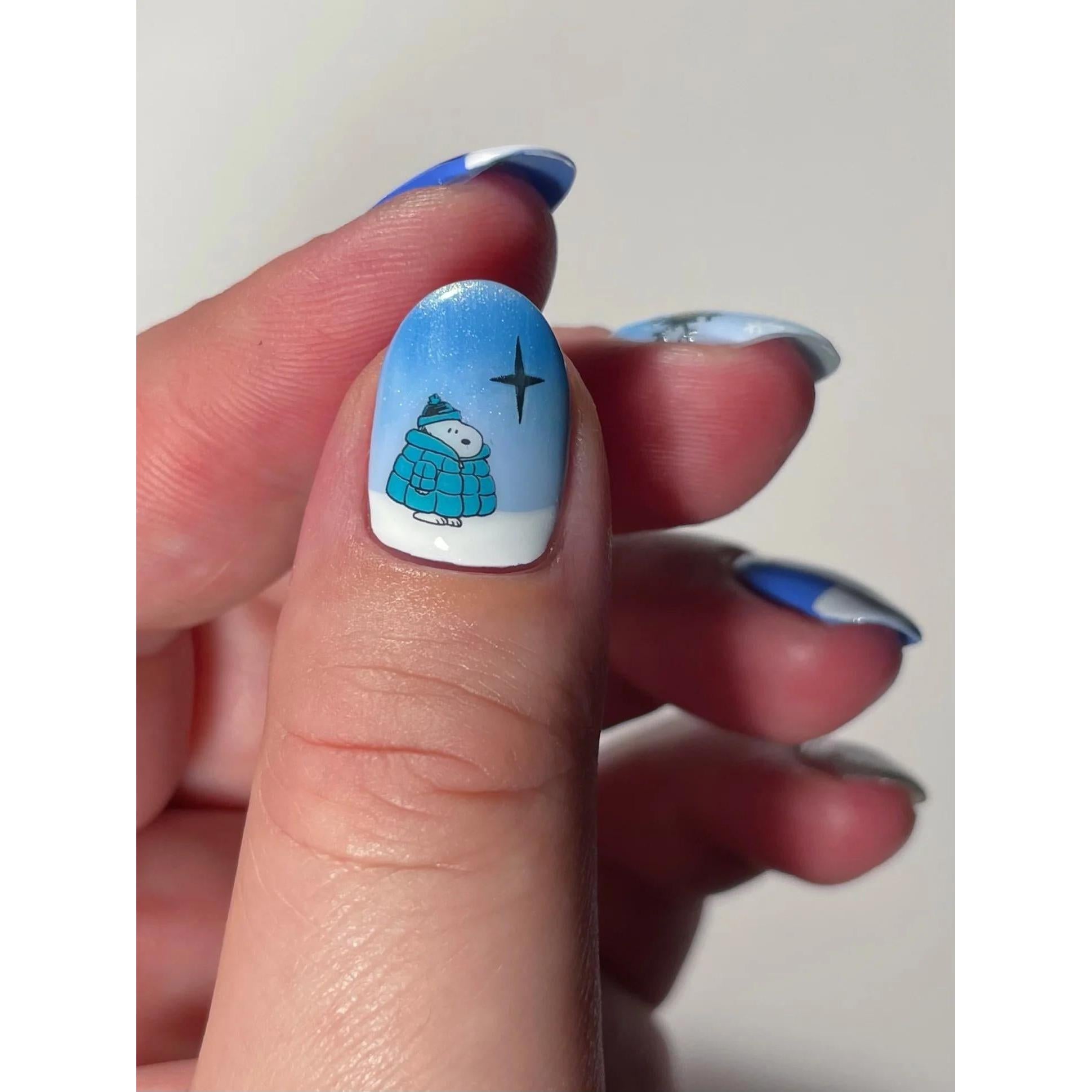 Deco Beauty - Nail Art Stickers - Peanuts Snow Day - Nail Art at Beyond Polish