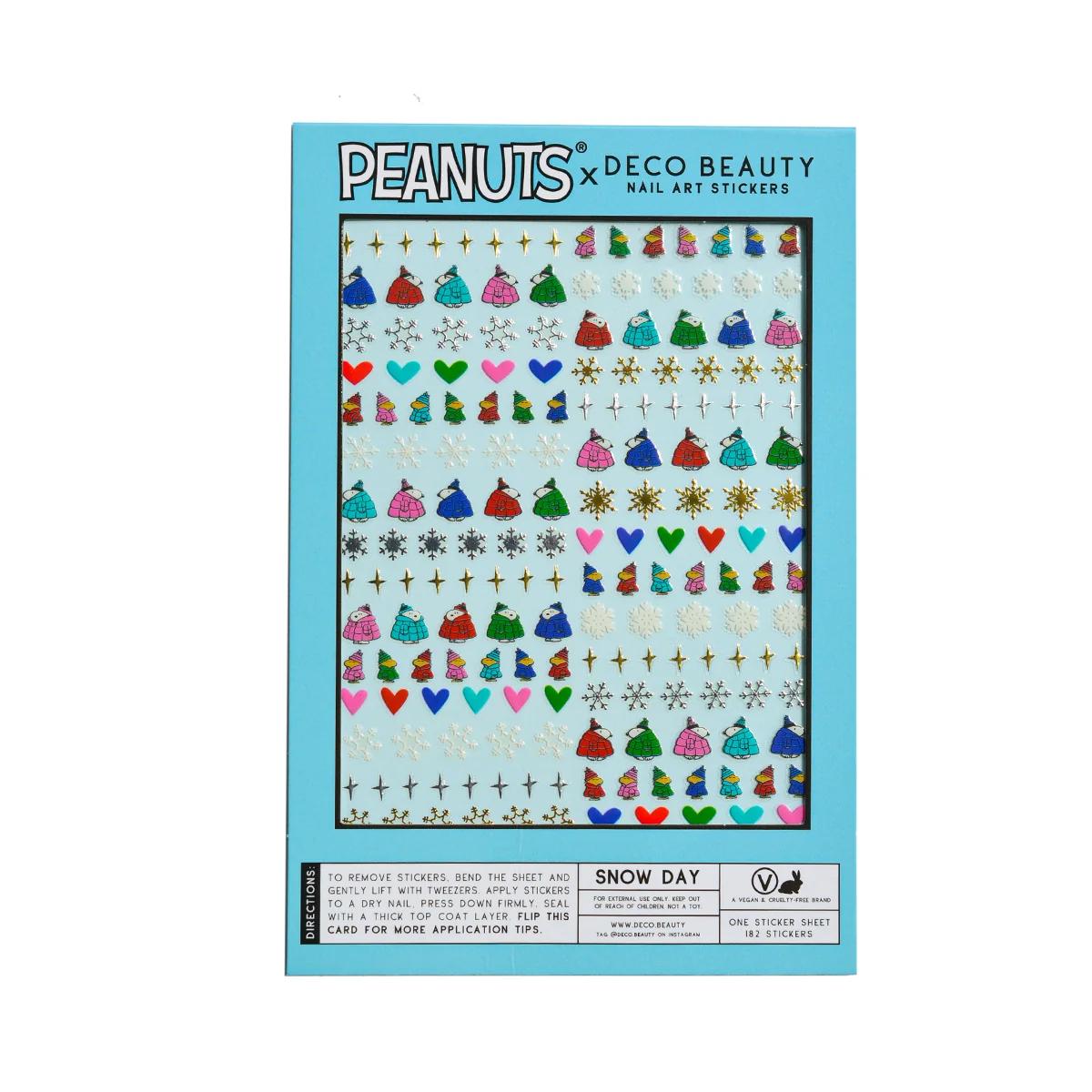 Deco Beauty - Nail Art Stickers - Peanuts Snow Day - Nail Art at Beyond Polish