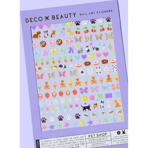 Deco Beauty - Nail Art Stickers - Pet Shop