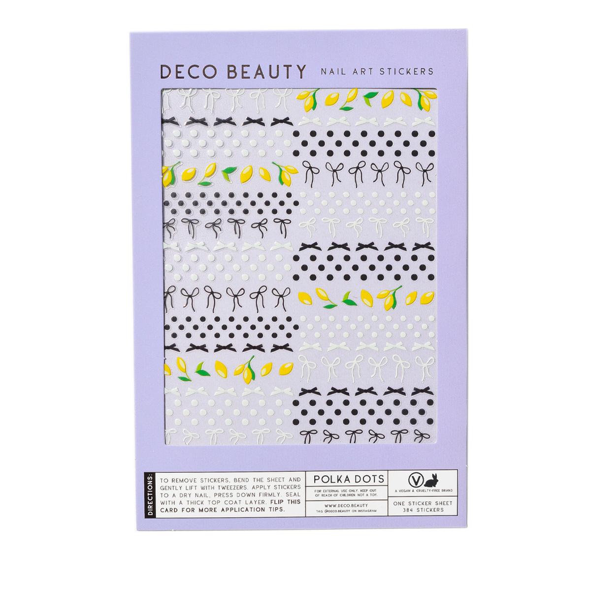 Deco Beauty - Nail Art Stickers - Polka Dots - Nail Art at Beyond Polish