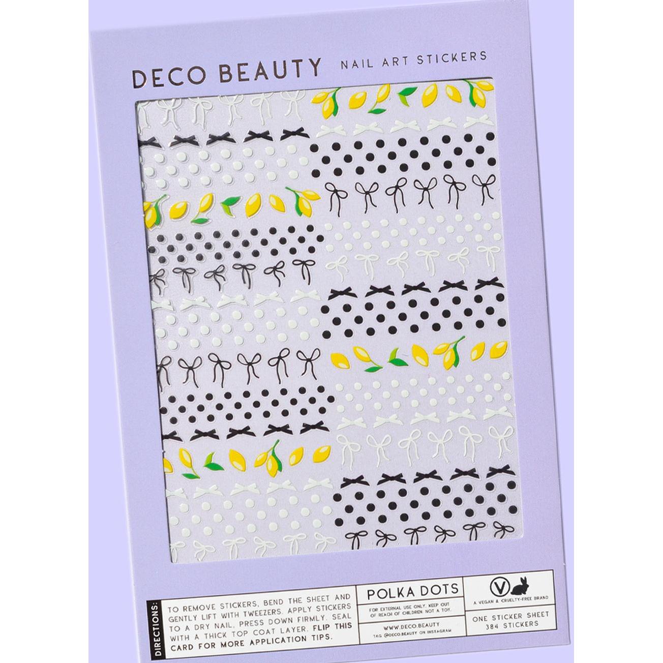 Deco Beauty - Nail Art Stickers - Polka Dots - Nail Art at Beyond Polish