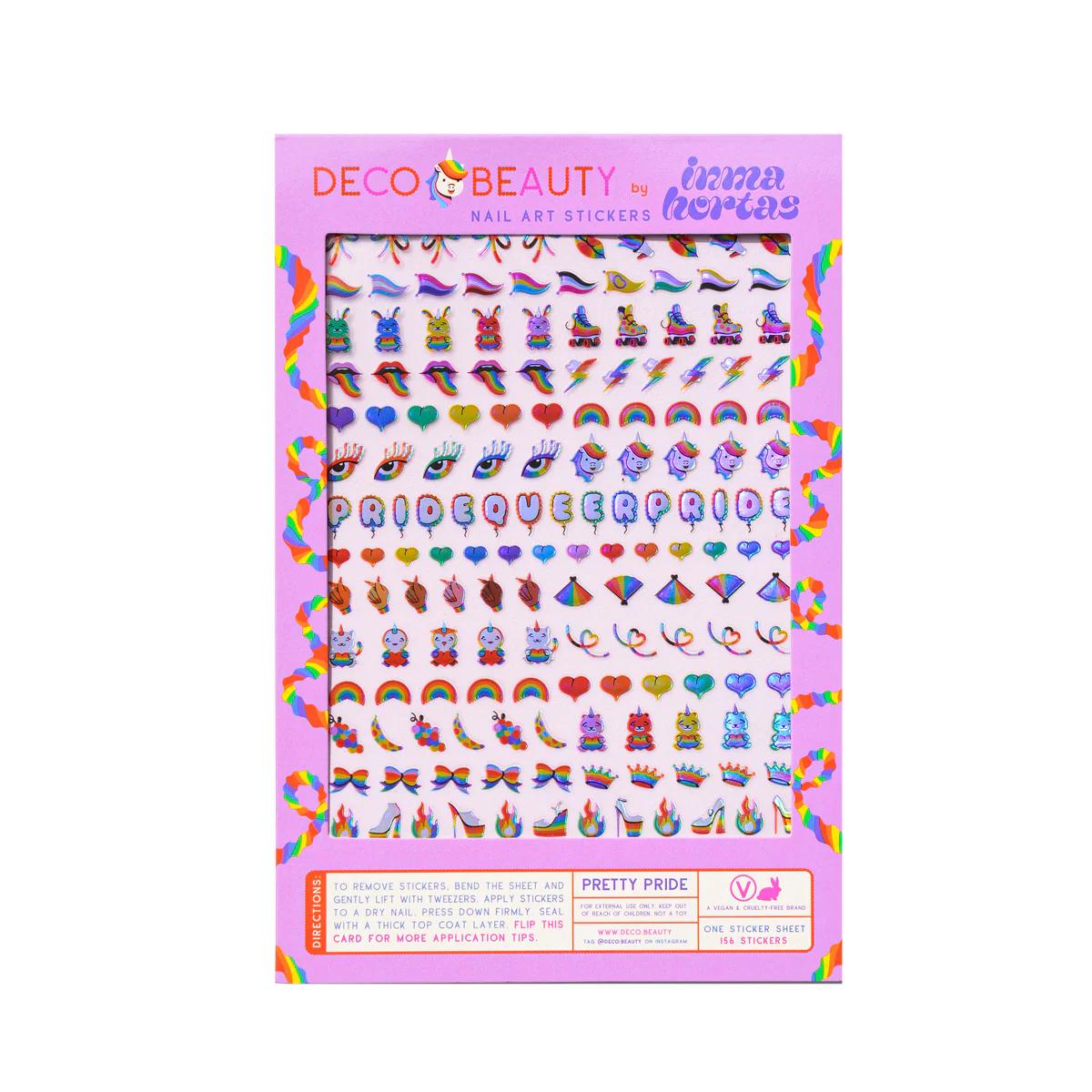 Deco Beauty - Nail Art Stickers - Pretty Pride - Nail Art at Beyond Polish