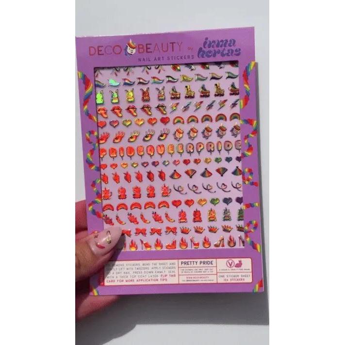Deco Beauty - Nail Art Stickers - Pretty Pride - Nail Art at Beyond Polish