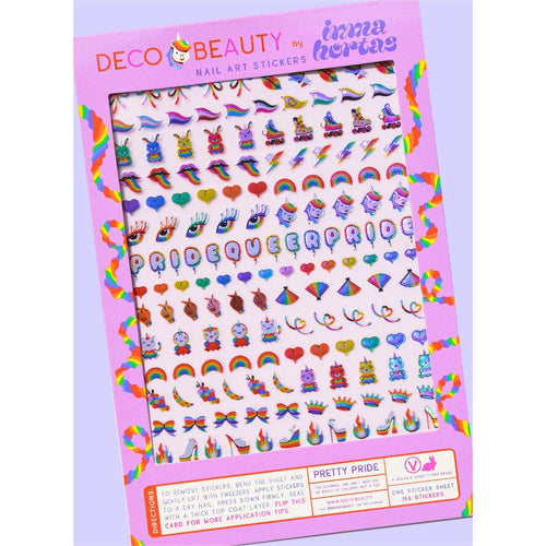 Deco Beauty - Nail Art Stickers - Pretty Pride