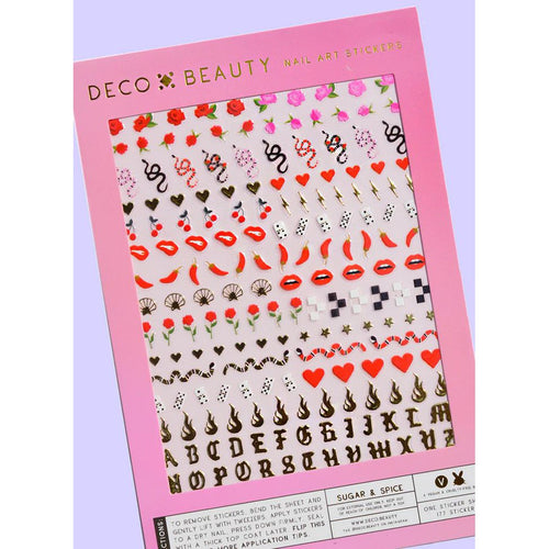 Deco Beauty - Nail Art Stickers - Sugar & Spice