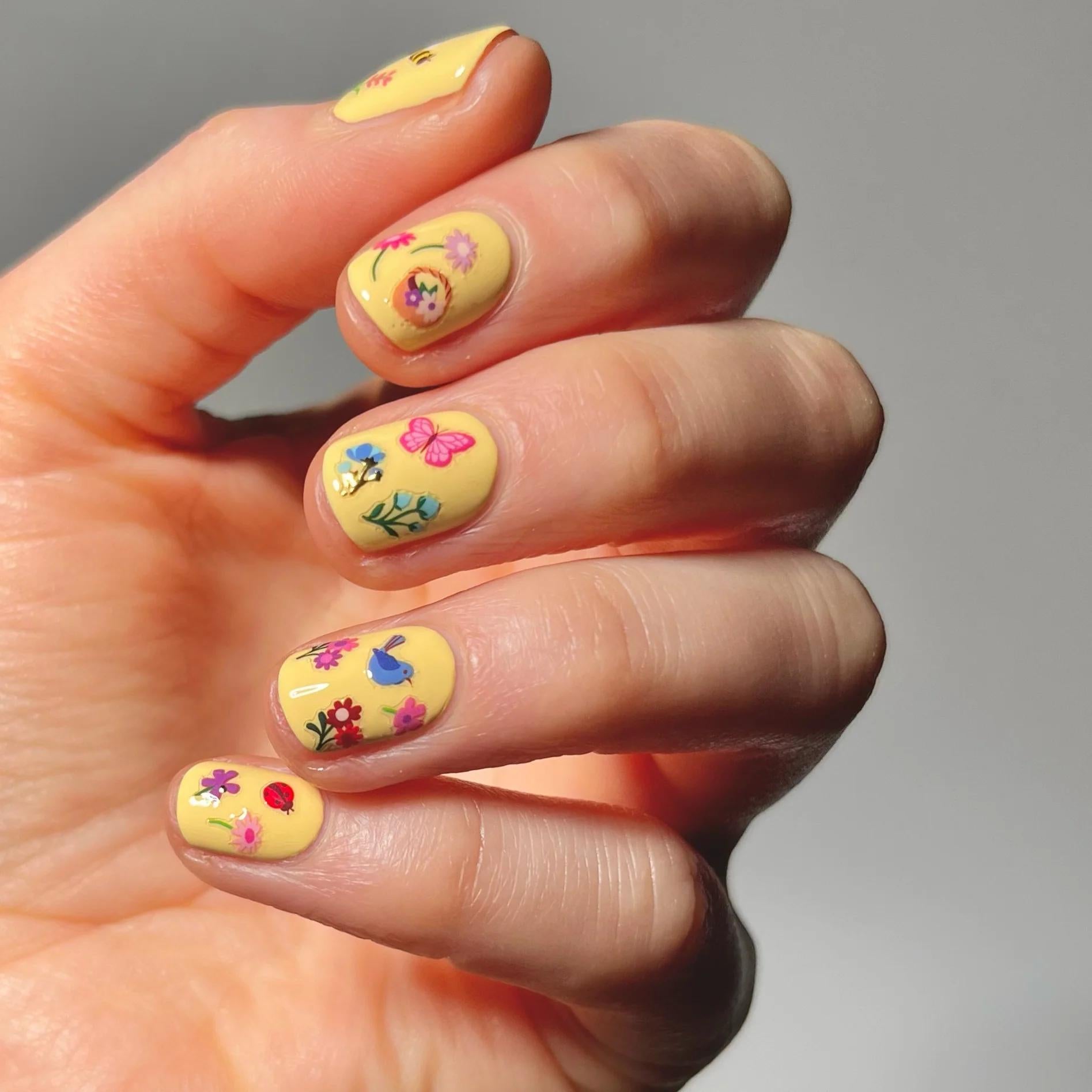 Deco Beauty - Nail Art Stickers - Teeny Flowers - Nail Art at Beyond Polish