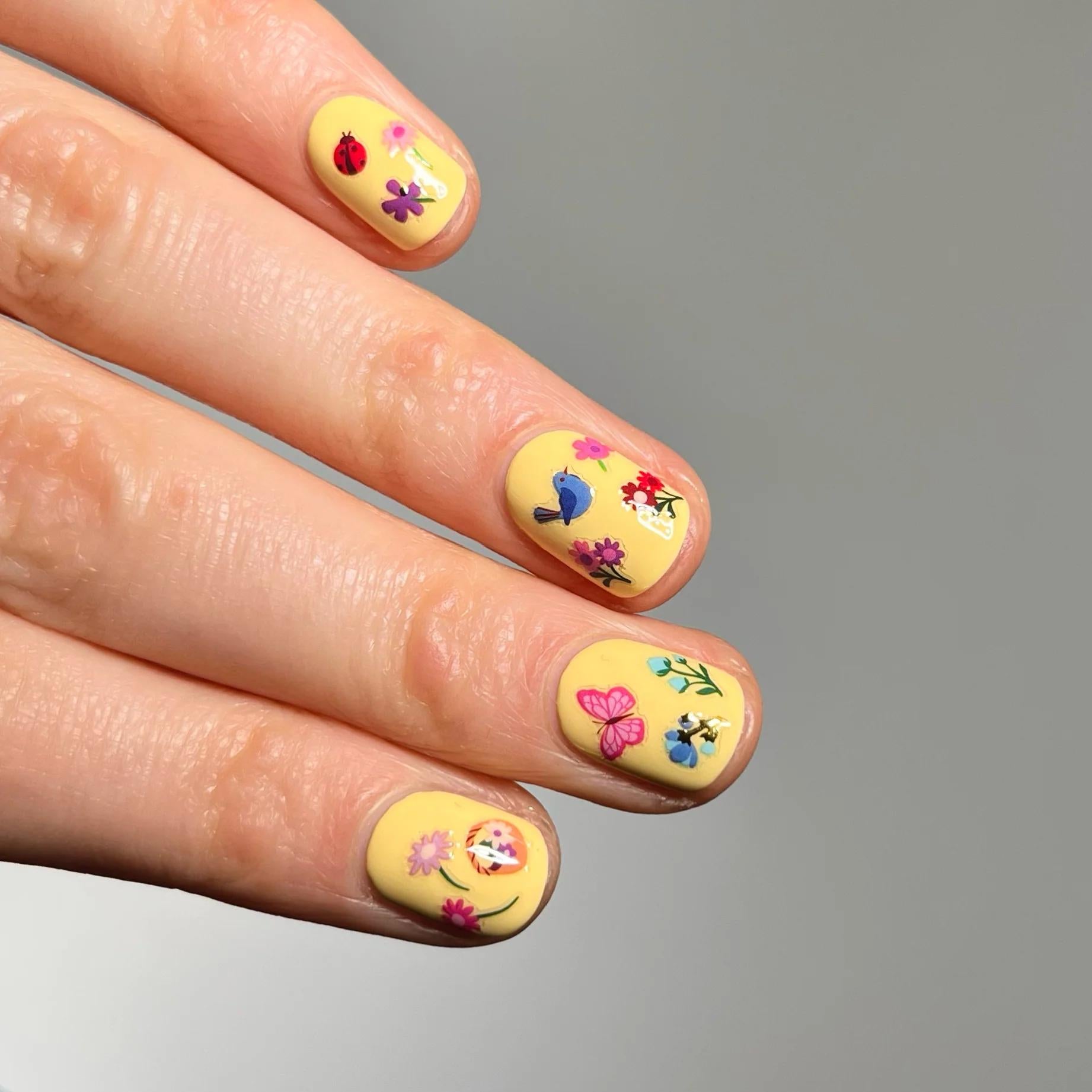 Deco Beauty - Nail Art Stickers - Teeny Flowers - Nail Art at Beyond Polish