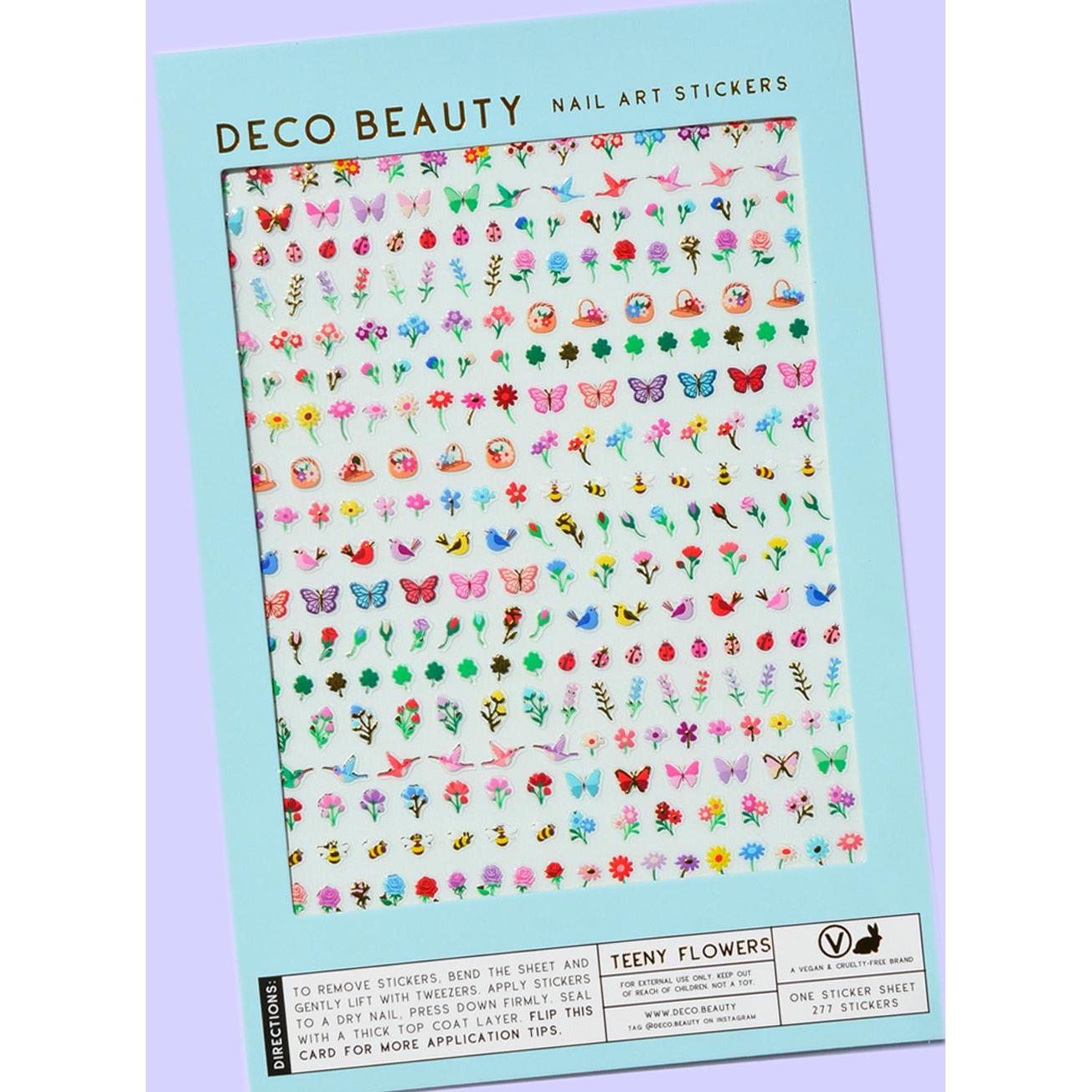 Deco Beauty - Nail Art Stickers - Teeny Flowers - Nail Art at Beyond Polish