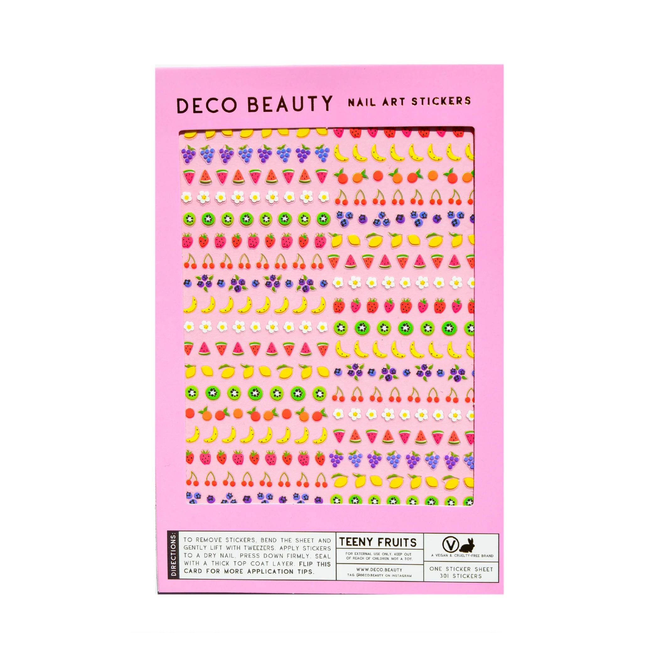 Deco Beauty - Nail Art Stickers - Teeny Fruits - Nail Art at Beyond Polish