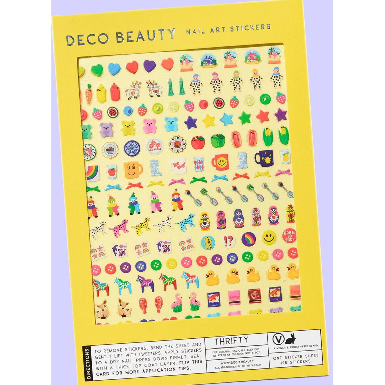 Deco Beauty - Nail Art Stickers - Thrifty - Nail Art at Beyond Polish