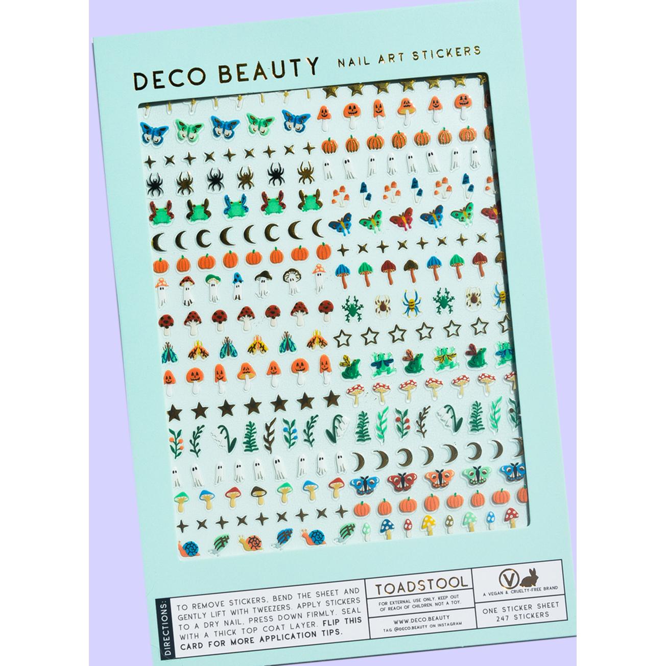 Deco Beauty - Nail Art Stickers - Toadstool - Nail Art at Beyond Polish