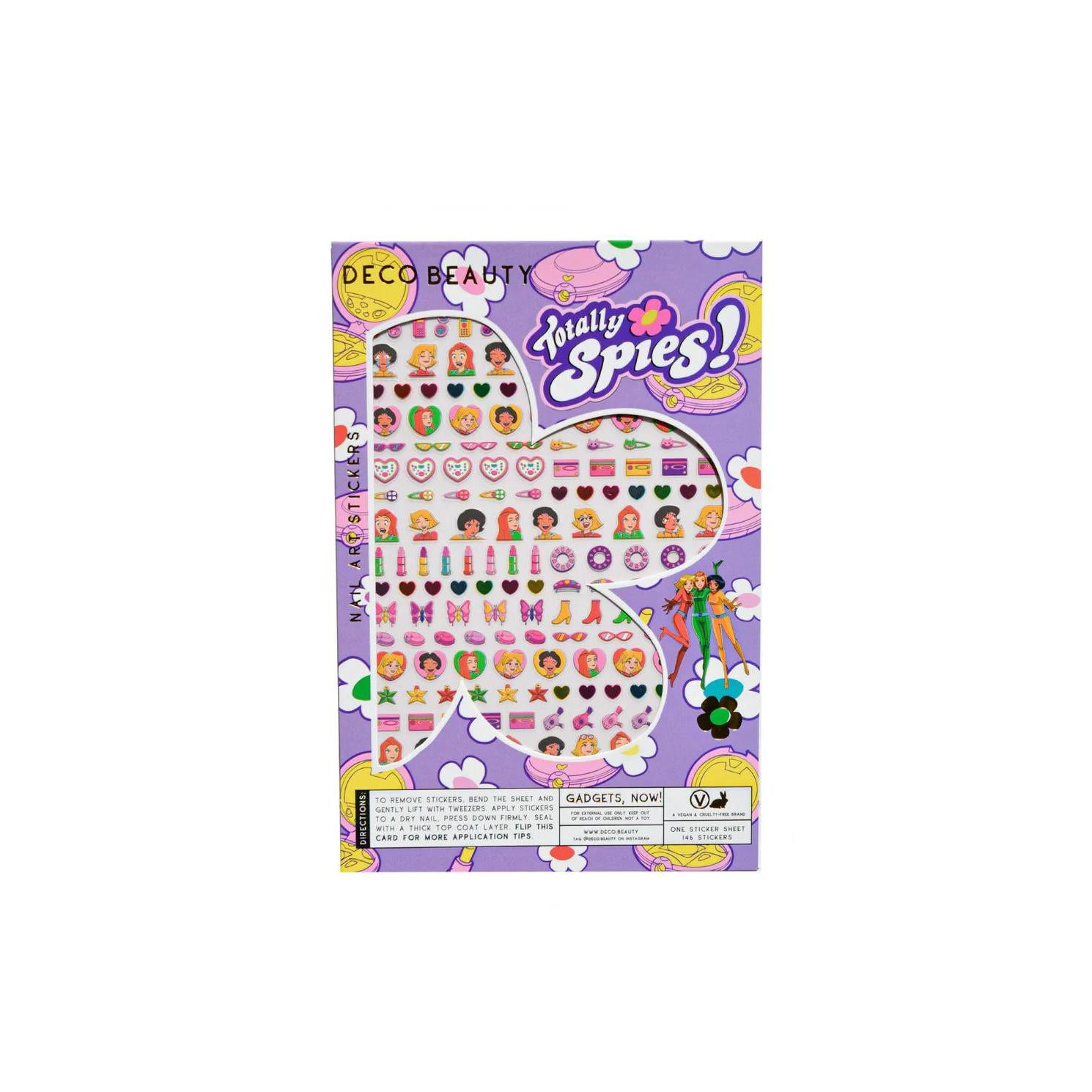 Deco Beauty - Nail Art Stickers - Totally Spies Collection - Nail Art at Beyond Polish