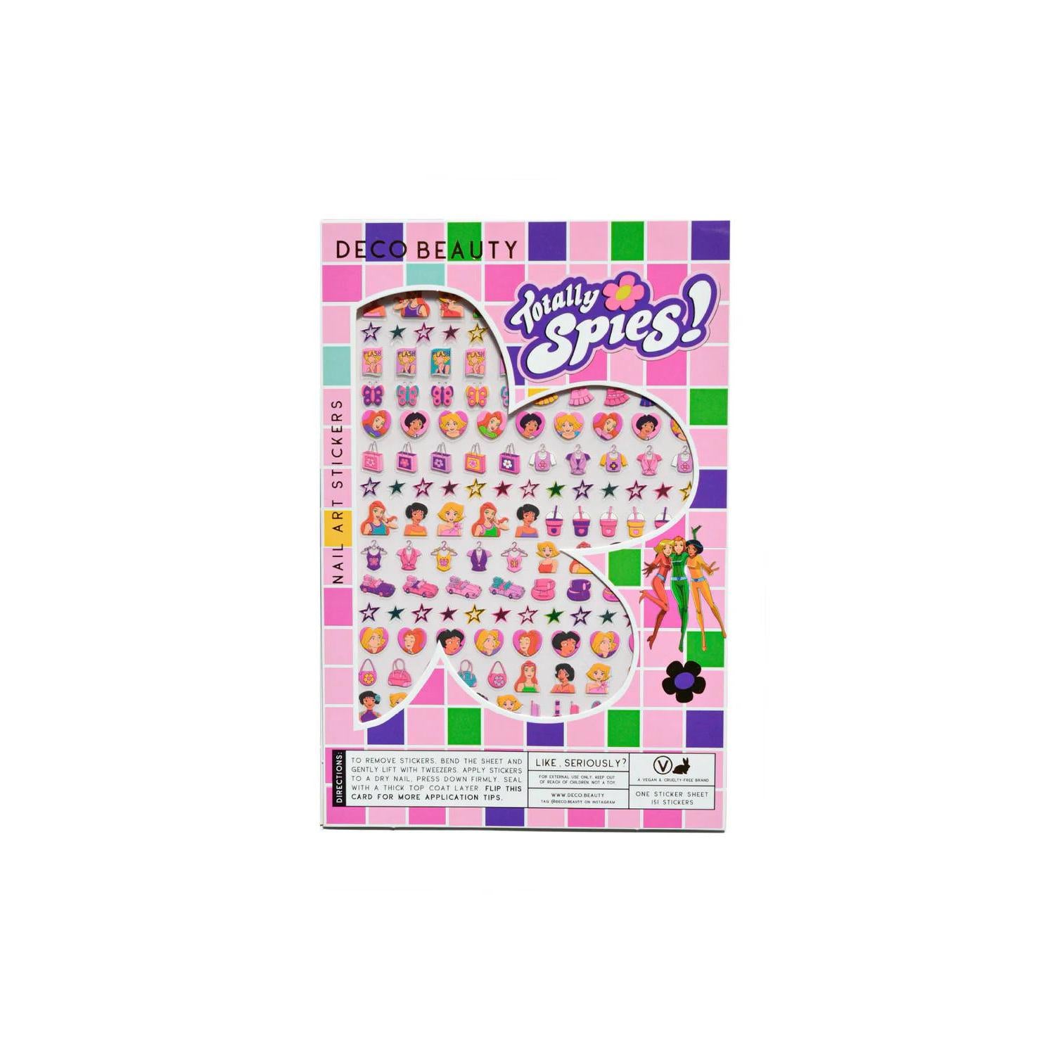 Deco Beauty - Nail Art Stickers - Totally Spies Collection - Nail Art at Beyond Polish